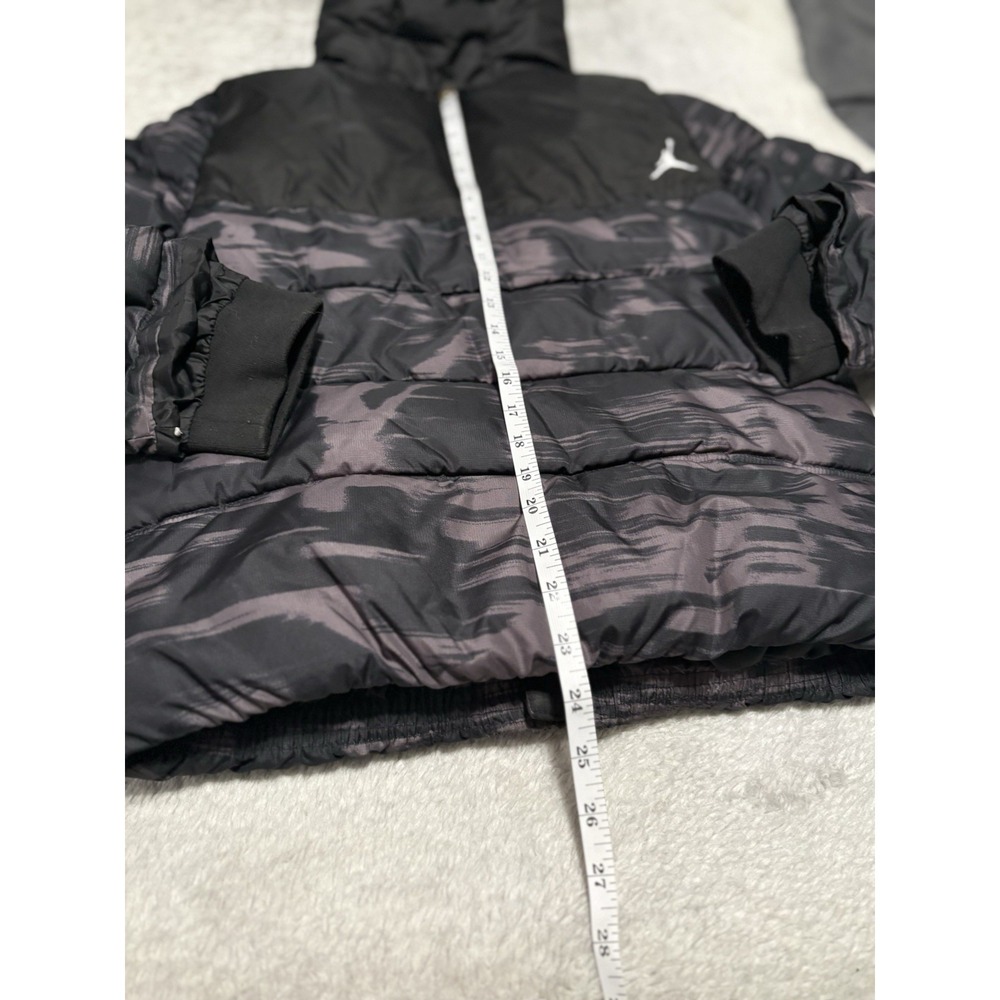 Jordan Nike Boys Large Puffer Camo Zip Hooded Jacket READ - Picture 8 of 8